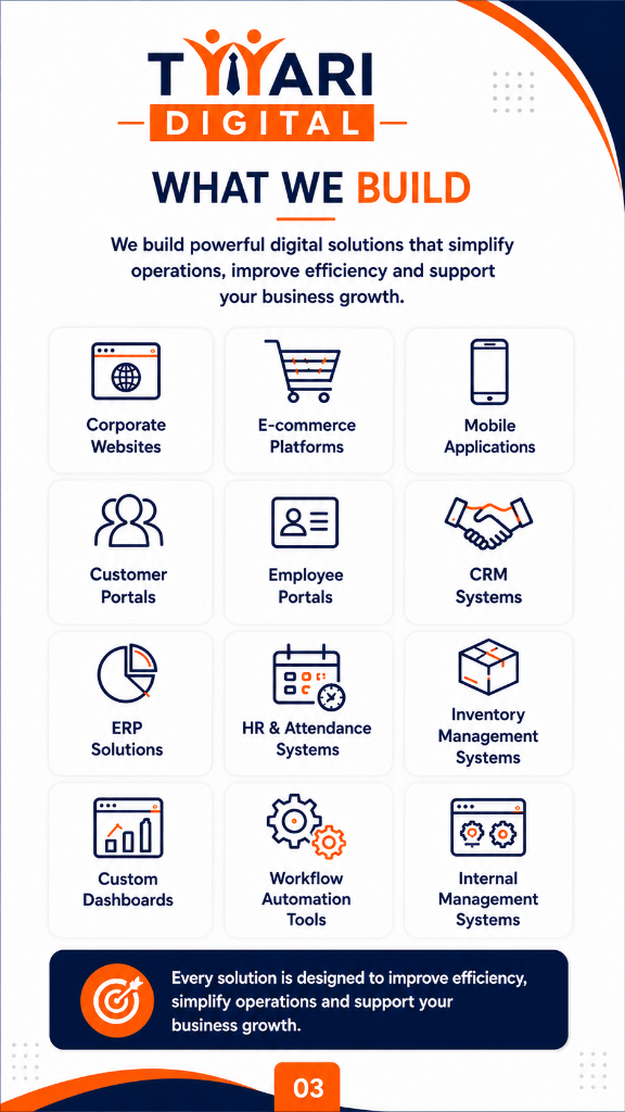 TYYARI Digital Brochure Page 3 - What We Build